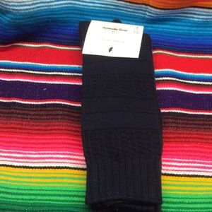 GOODFELLOW &CO MEN’S TEXTURED CREW SOCKS 2 PACK COLOR: NAVY SHOES SIZE: 7-12 NWT